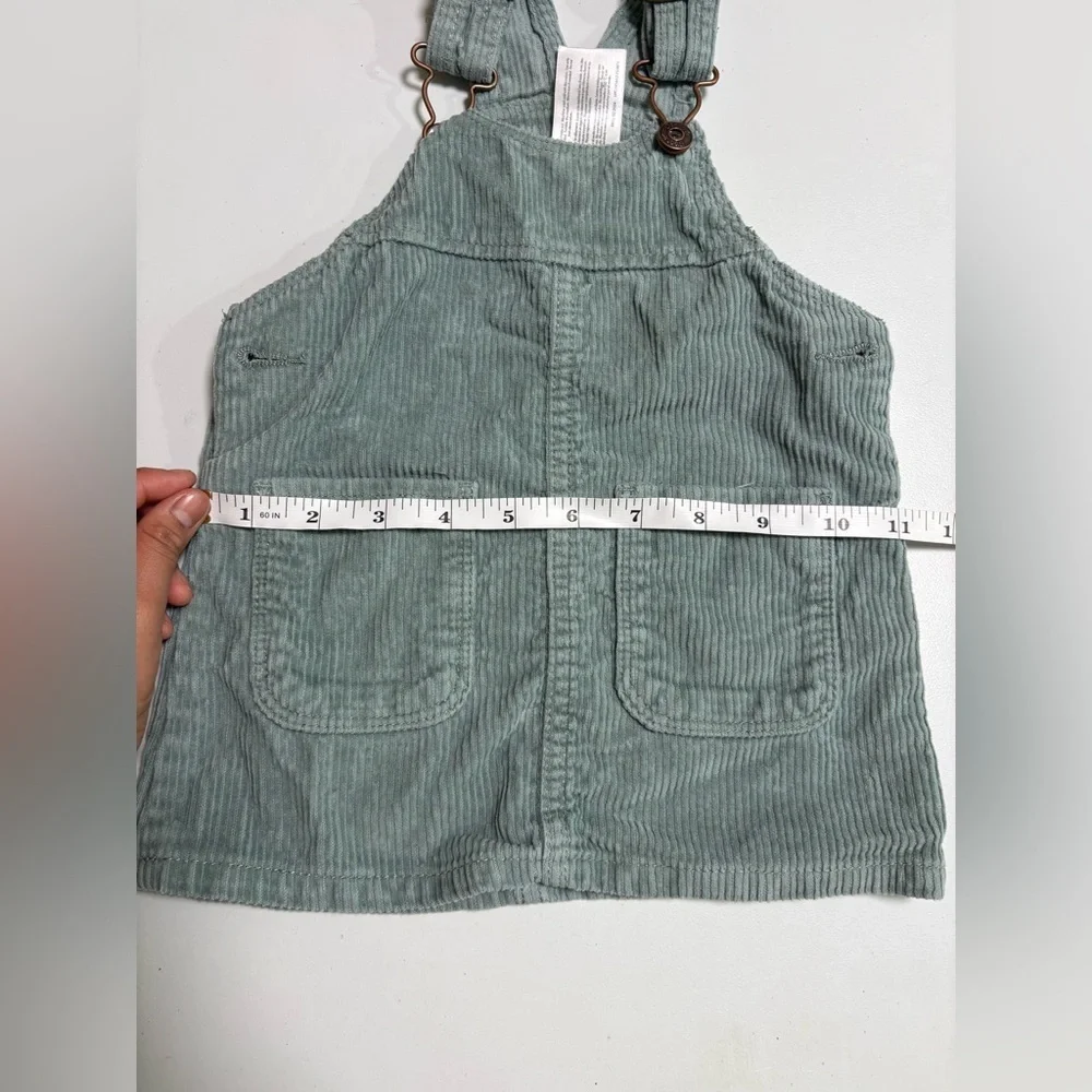 OshKosh B'gosh Mint Corduroy Overalls